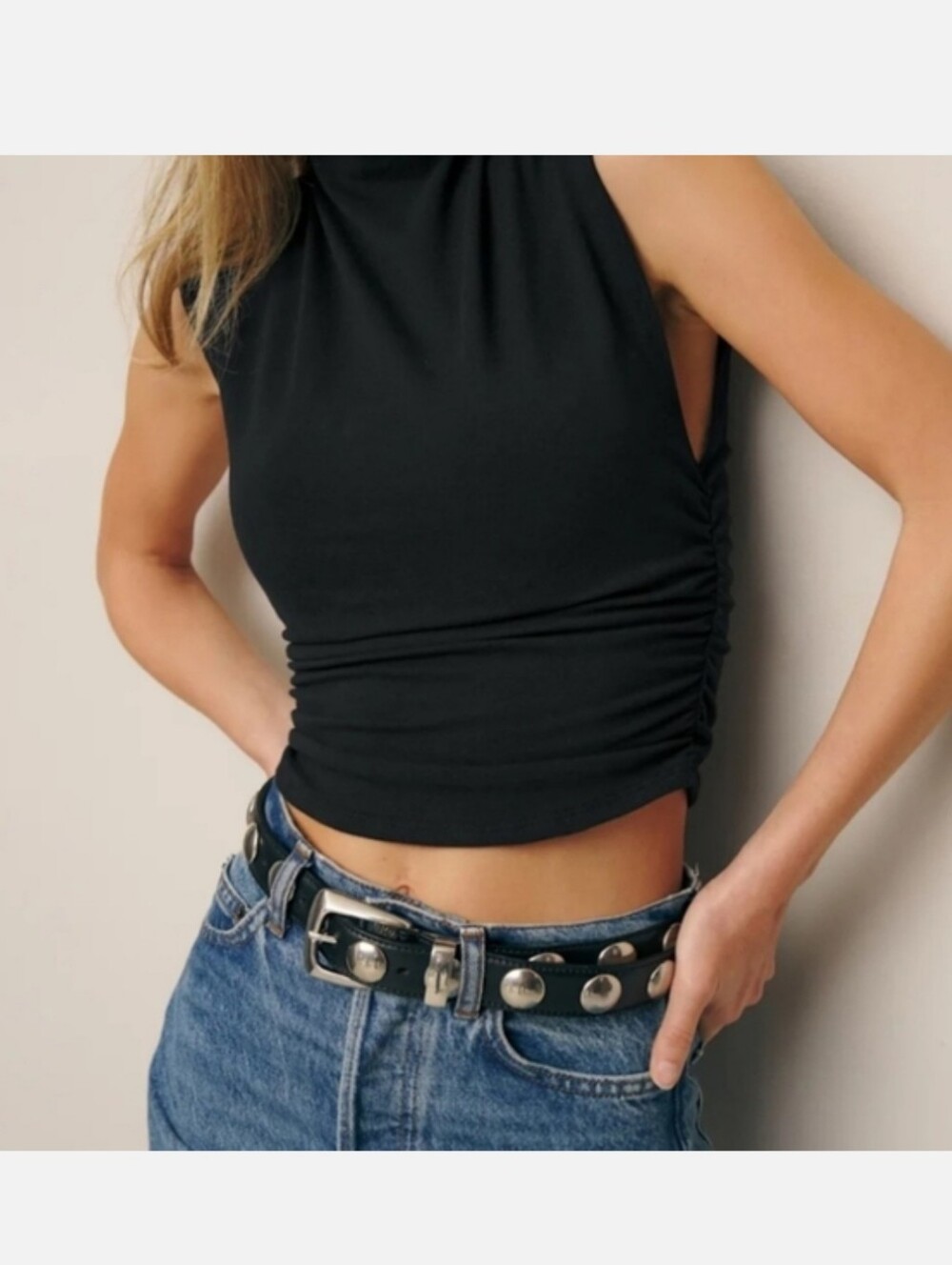 REFORMATION LINDY KNIT TOP - Picture 5 of 11